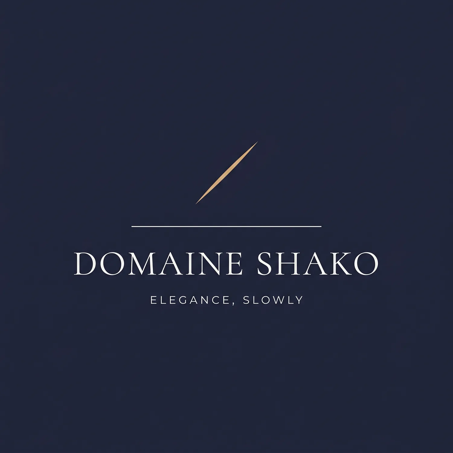 斜光 Domaine Shakō ロゴ